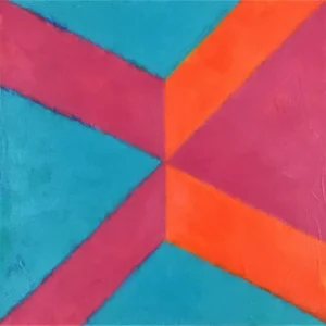 Painting # 150405 by Van Bankston, Contemporary Geometric Abstract
