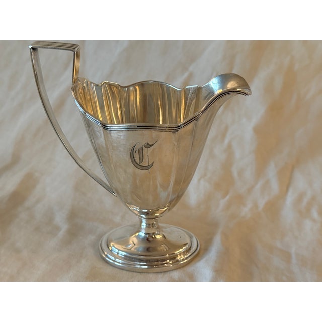 Early 20th Century Gorham Plymouth Sterling Silver 4-Piece Tea Set – 1566g For Sale - Image 4 of 12