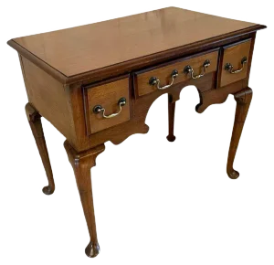 Antique George III Oak Lowboy