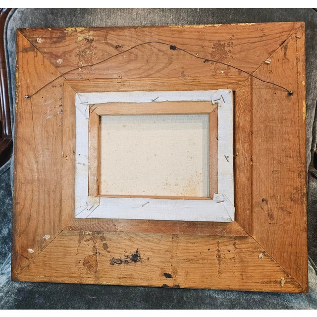 Vintage Oil on Canvas For Sale - Image 10 of 12
