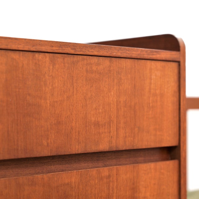 1960s C12 - Mid Century Teak Entryway Bench For Sale - Image 9 of 10