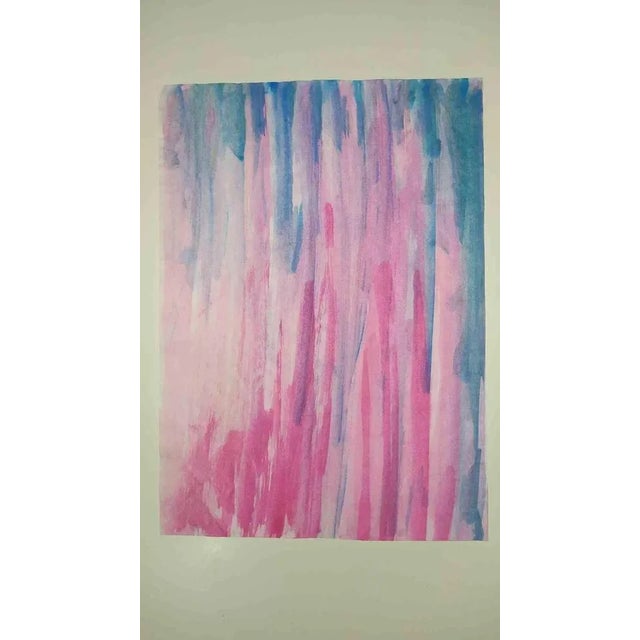 Contempologyc, Visible Fusion, Original Tempera on Paper, 2021 For Sale - Image 4 of 4