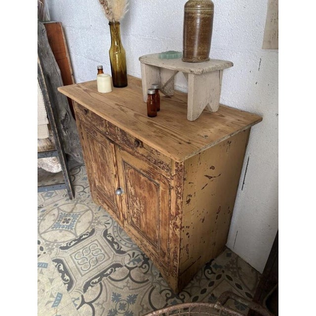 Vintage Brown Patinated Buffet, 1930s For Sale - Image 6 of 10