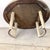 Vintage Round Low Coffee Table With Cerused Finish and Arch Base For Sale - Image 12 of 12