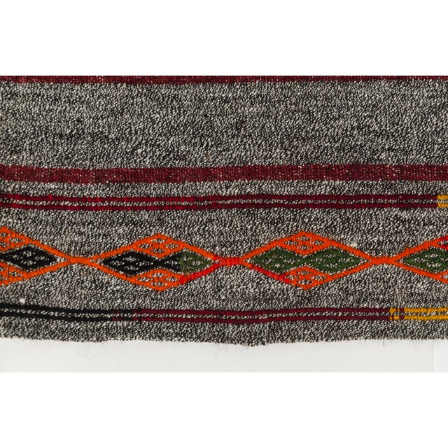 Oushak Vintage Kilim Runner For Sale - Image 6 of 9