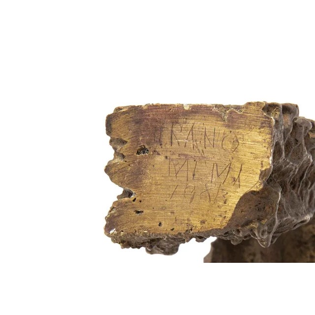 Urano Palma, Throne Sculpture, 1983, Bronze For Sale - Image 6 of 7