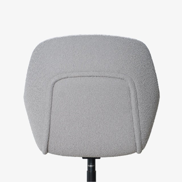 Metal Pearson Executive Chair in Platinum Performance Bouclé by Max Pearson for Knoll For Sale - Image 7 of 13