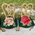 Mid 20th Century Vintage Rococo Style Wooden Floral Needlepoint Dining Chairs - Set of 4 (No Captain Chair) For Sale - Image 5 of 12