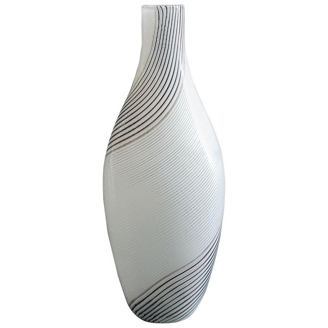 Glass Vintage Murano Glass 5357 Vase by Dino Martens & A. Toso, 1954 For Sale - Image 7 of 7