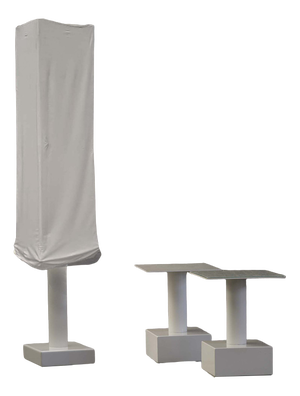 Bedside Tables and Floor Lamp from Alivar, Set of 3