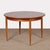 Brown Round Extendable Wooden Dining Table, 1960s For Sale - Image 8 of 8