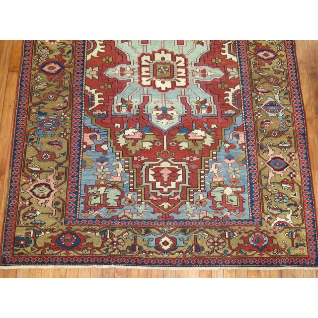Antique Serapi Rug - 5'2" x 6'10" For Sale - Image 12 of 18