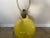 Fabulous Midcentury Boho Yellow Ceramic Jug Style Table Lamp! This lamp adds a beautiful pop of color to your space. This...
