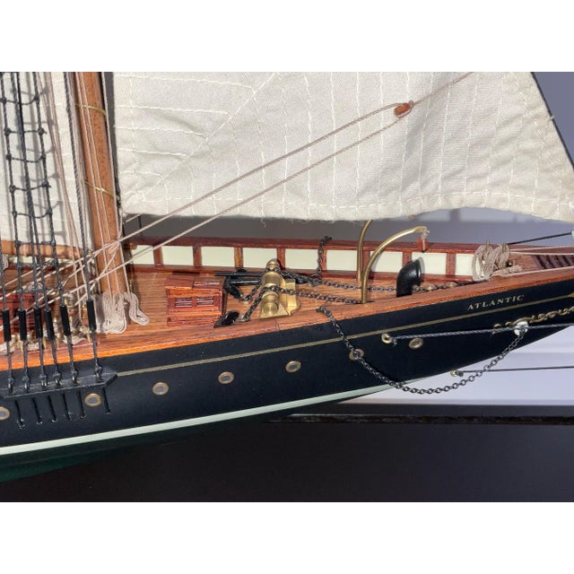 Ship's Model Schooner Atlantic For Sale - Image 12 of 12