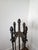 Art Nouveau Early 20th Century Cast Brass Fireplace Tools - A Set For Sale - Image 3 of 3