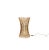 Gold Italian Bamboo, Rattan and Cotton Floor Lamp in the style of Franco Albini, 1960s For Sale - Image 8 of 13