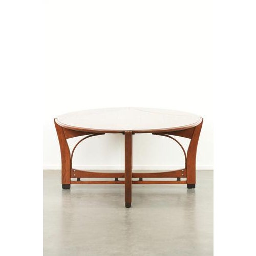 2000 - 2009 Art Nouveau Oval Coffee Table from Schuitema For Sale - Image 5 of 11