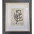 14.6" by 17.3" Natural Wood Shadow Box Framed Original Drawings 'Black and White Floral Abstractions on Music Score Sheets' #4 - Wall Gallery For Sale - Image 9 of 11