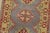 Textile Kazak Runner 2’2” X 6’4” Gray Wool Tribal Hand-Knotted Oriental Rug For Sale - Image 7 of 12