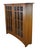 Vintage Stickley Mission style quartersawn oak two door double bookcase curio cabinet. Stickley 89-704, This beautiful...