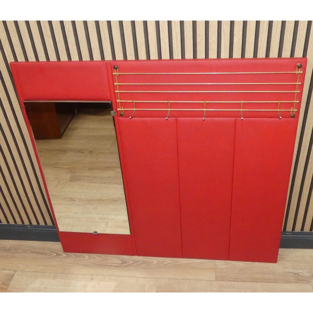 Vintage Coat Rack with Mirror, 1970s For Sale - Image 9 of 9