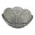 Antique American Brilliant Period Cut Glass Crystal Daisy & Harvard Fruit Bowl For Sale