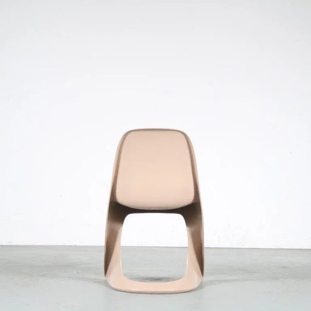 Beige German Casalino Chair in Mocca by Alexander Begge for Casala, 2000s For Sale - Image 8 of 18