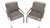 Mid Century Modern Harvey Probber Style Chairs Newly Reupholstered - Pair For Sale - Image 10 of 11