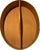 Vintage Shaker Workshop Cherry Oval Divided Tray For Sale - Image 4 of 7