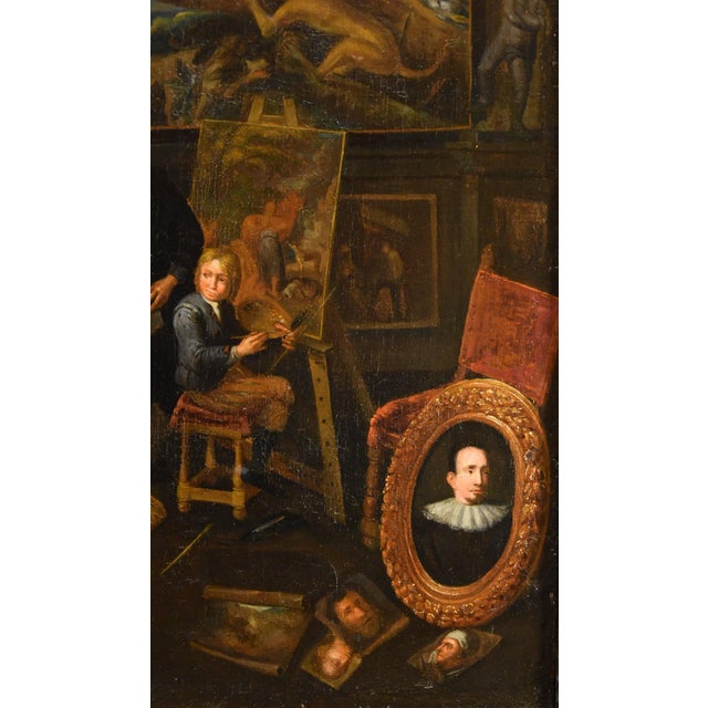 Gerard thomas (antwerp 1663-1720) attributed to the artist's studio oil on canvas (99 x 115 cm - framed 70 x 86 cm) this...