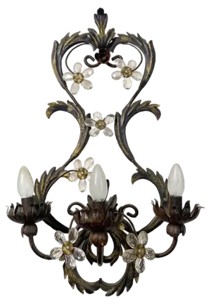 Brunito and Rush Florentine Wall Lamp by Simoeng