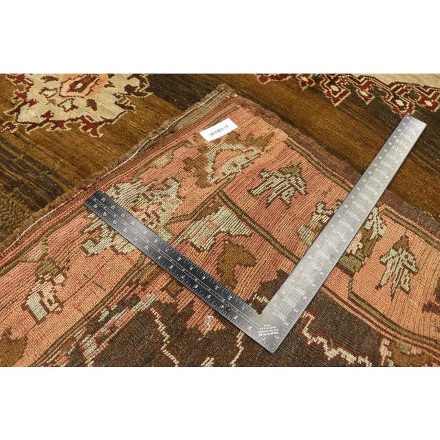 Mid 20th Century Vintage Turkish Oushak Rug, 7'9 X 11'6 For Sale - Image 5 of 7