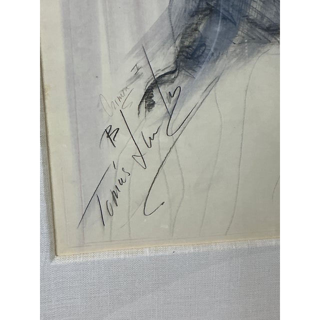 1980s Set of Four “Carmen” Works by Tomás Lasansky — Drypoint Etchings & Working Studies, Framed For Sale - Image 15 of 18