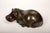 Hand-Carved Soapstone Hippo Sculpture from Zimbabwe, 12" For Sale - Image 4 of 4