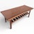 Mid-Century Modern Surfboard Walnut and Teak Coffee Table, 1960s For Sale - Image 6 of 7