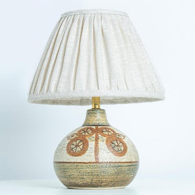 Erika Ceramic Table Lamps by Noomi Backhausen for Soholm, 1960, Set of 2 For Sale - Image 12 of 13