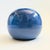 Blue Striped Studio Pottery Sphere Vase For Sale - Image 4 of 9
