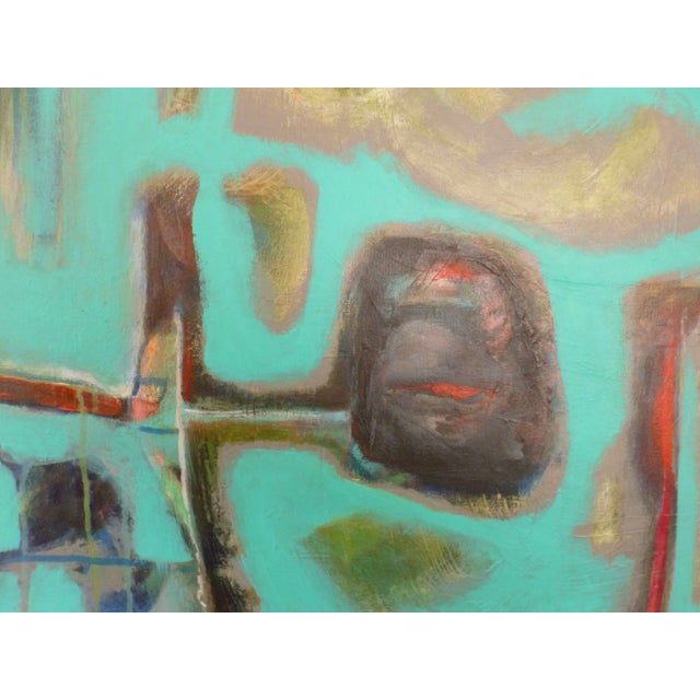 "Lots to See" Abstract Oil and Acrylic Painting by Scott Spencer For Sale - Image 4 of 7