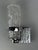 Metal Brutalist Wall Light in Glass and Chrome, Germany, 1960s For Sale - Image 7 of 15