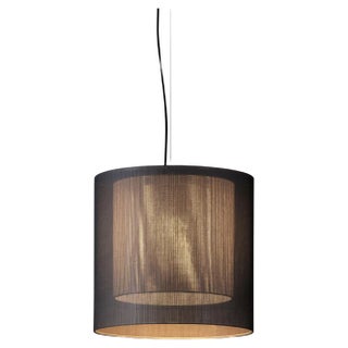 Grey and White Moaré MS Pendant Lamp by Antoni Arola For Sale