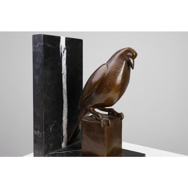 Metal Bronze Kestrel from François Pompon, France, 1930s For Sale - Image 7 of 14