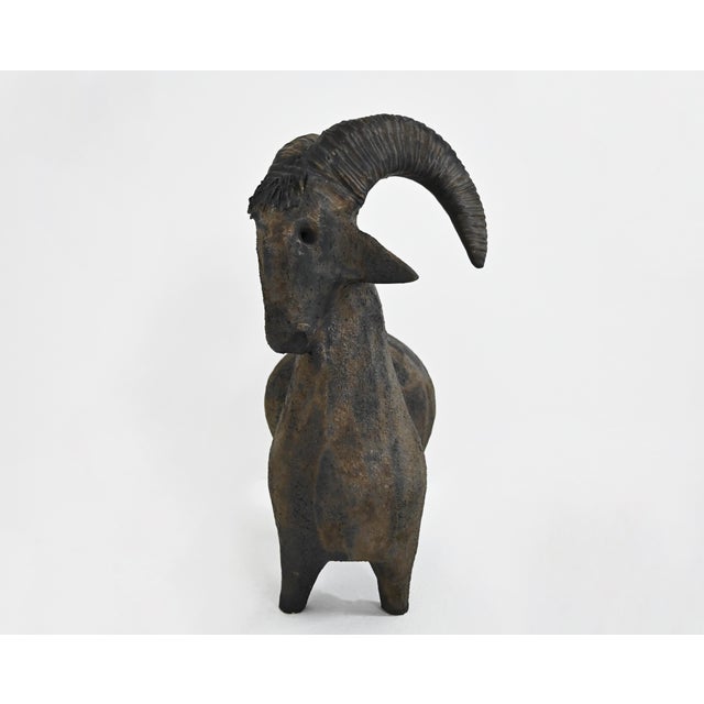 Ceramic Goat from Dominique Pouchain, 1990s For Sale - Image 3 of 8
