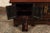 Early 20th Century Chinese Gilt Decorated Black and Polychrome Lacquered Cabinet or Sideboard For Sale - Image 5 of 8