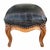 19th Century Antique Crocodile Leather French Provincial Footstool Ottoman For Sale - Image 5 of 5