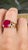 4.6 Carat Ruby Cocktail Ring With Engraved Ring (All Sizes Available) For Sale - Image 11 of 12