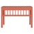 Chinoiserie David Francis Furniture for Chairish Colony Desk, Baked Terra Cotta For Sale - Image 3 of 4
