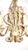 Mid-Century Modern Wrought Iron Ceiling Lamp from Koch & Sons, 1960s For Sale - Image 3 of 10