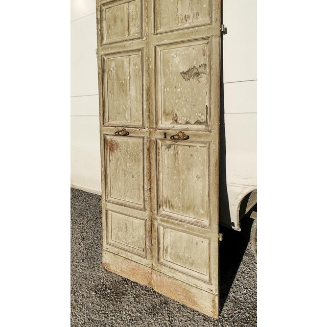 Wood Vintage 18th Century Wooden Door For Sale - Image 7 of 18