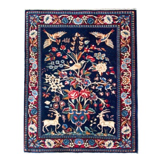 Early 20th Century Persian Kashan Rug For Sale