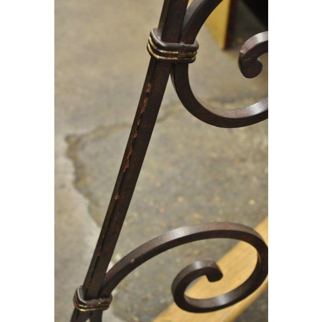 Howard Miller Vercelli Grandfather Clock Tall Wrought Iron Standing